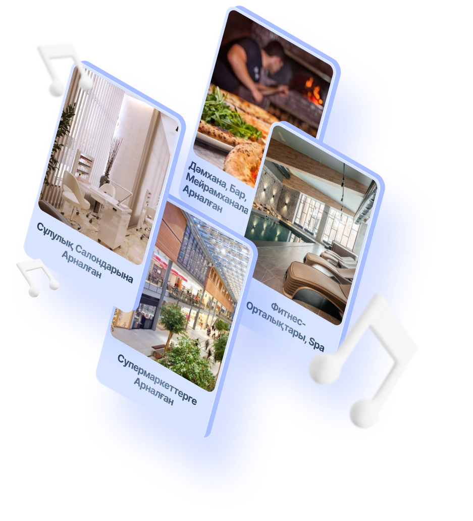 Background music for businesses by FONMIX